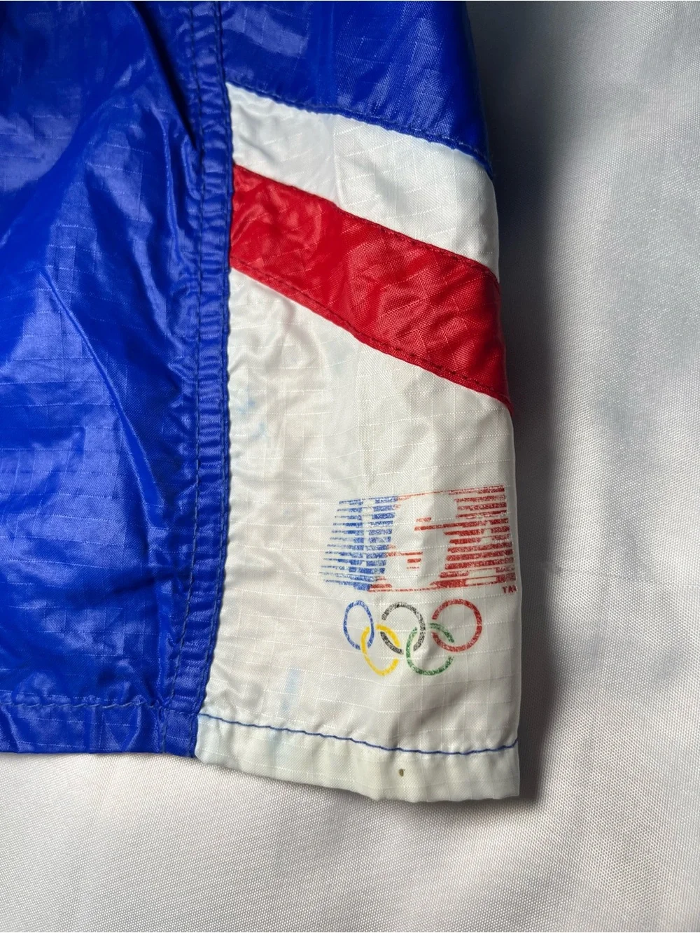 Vintage 1984 Olympic Committee Track Shorts Levi’s Nylon USA Men’s Large Rare